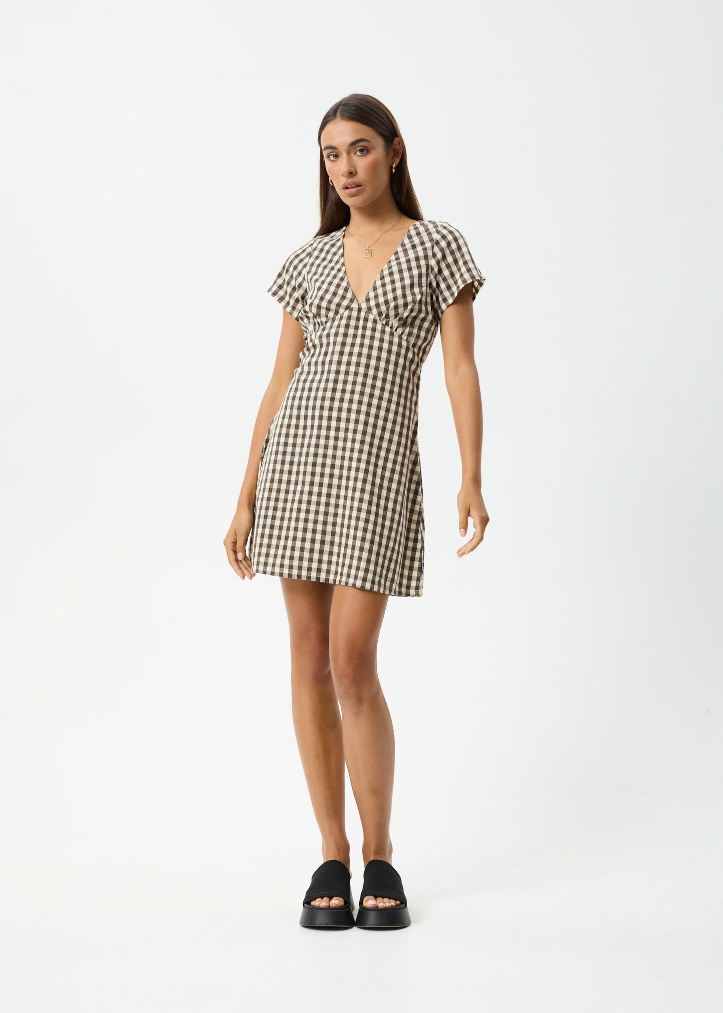 TEA DRESS | GAMBET CHECK