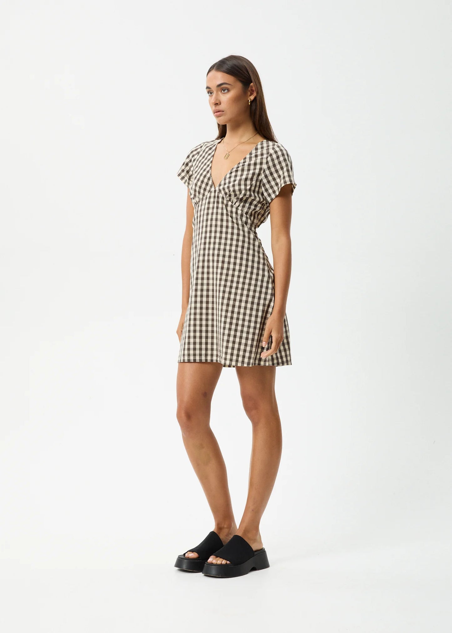 TEA DRESS | GAMBET CHECK