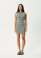 BLAIR MINI DRESS | BLACK/WHITE