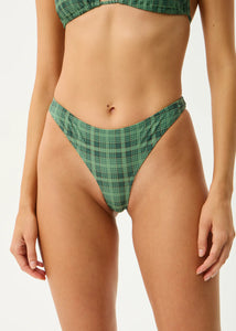 LEONIE RECYCLED BIKINI BOTTOM | HUNTER GREEN