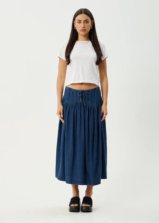 PALMER MIDI SKIRT | INK