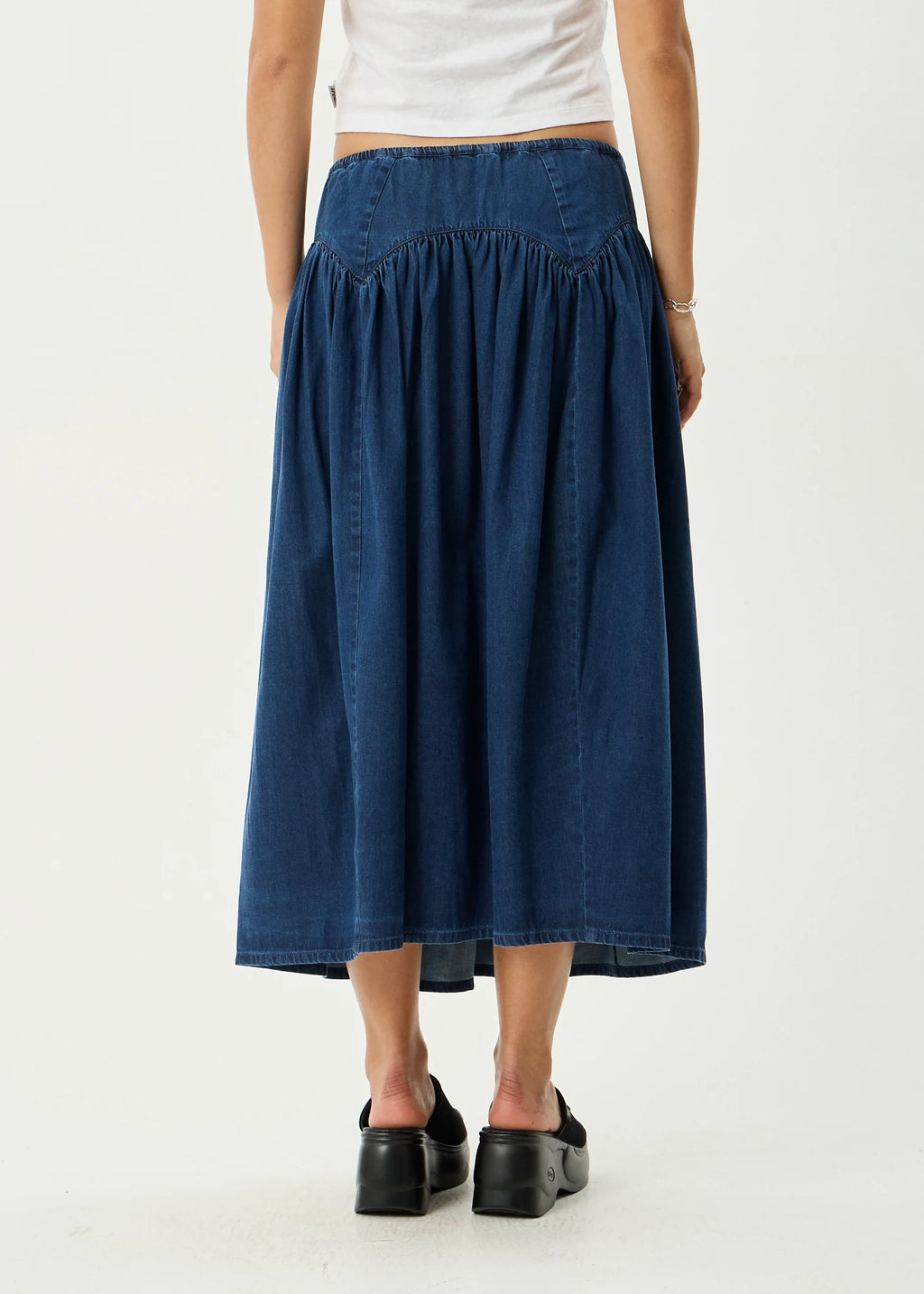 PALMER MIDI SKIRT | INK