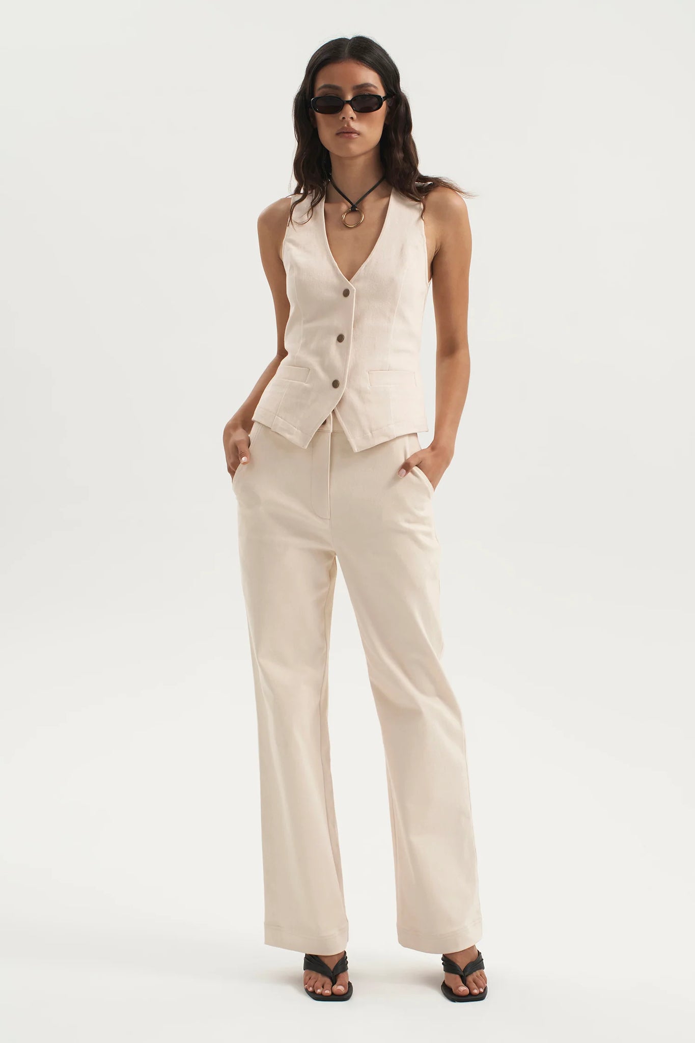 JONES DENIM JEAN | ECRU