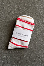 Le Bon Shoppe Wally Socks Candy Cane