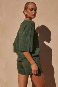 SAMIA TOP | OLIVE