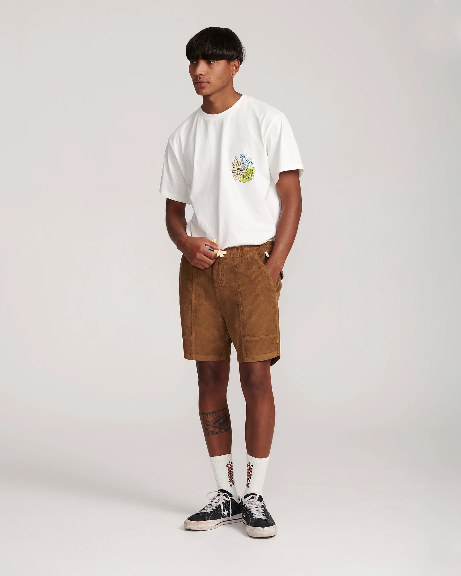 ALL DAY CORD WALK SHORT | CINNAMON