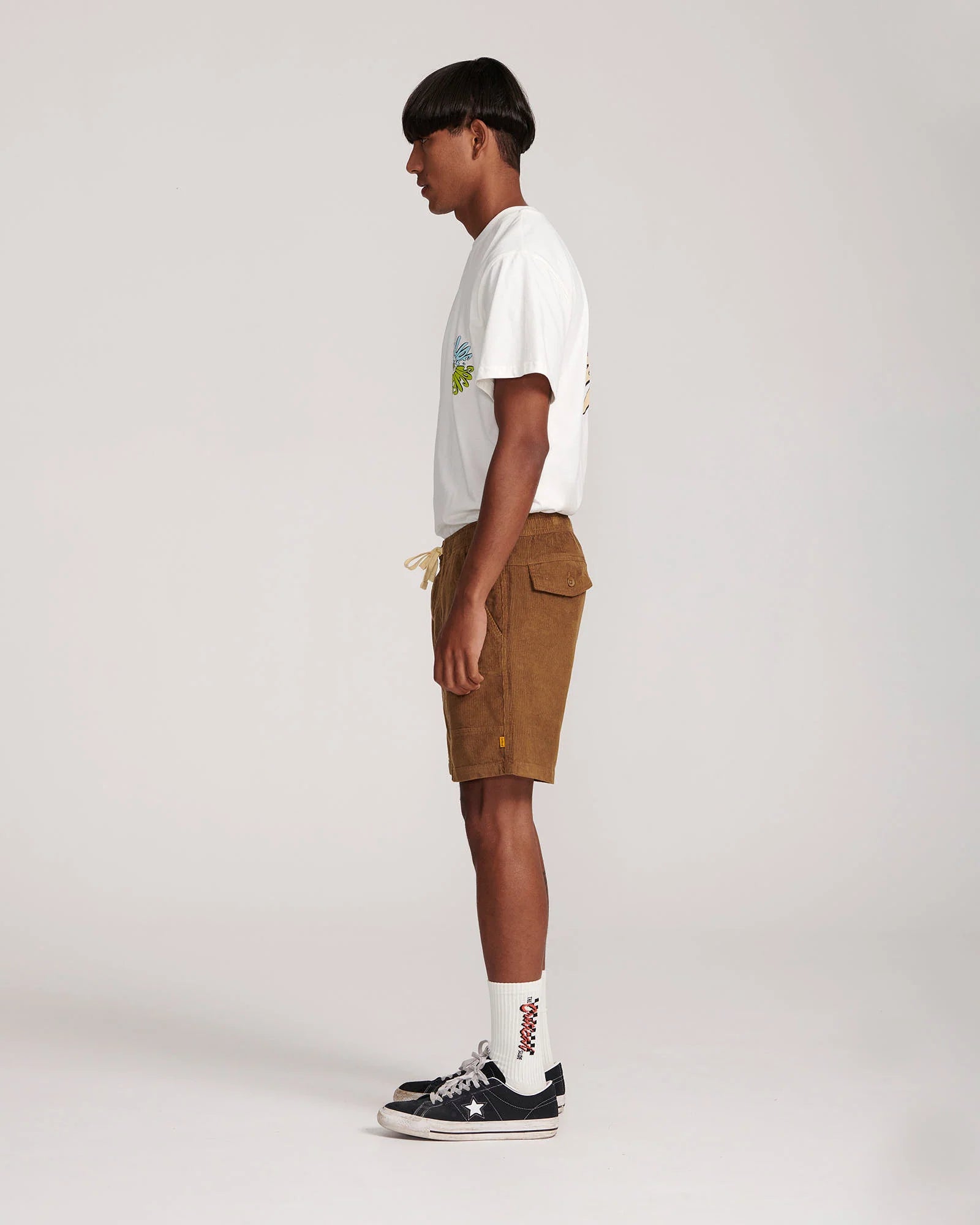 ALL DAY CORD WALK SHORT | CINNAMON
