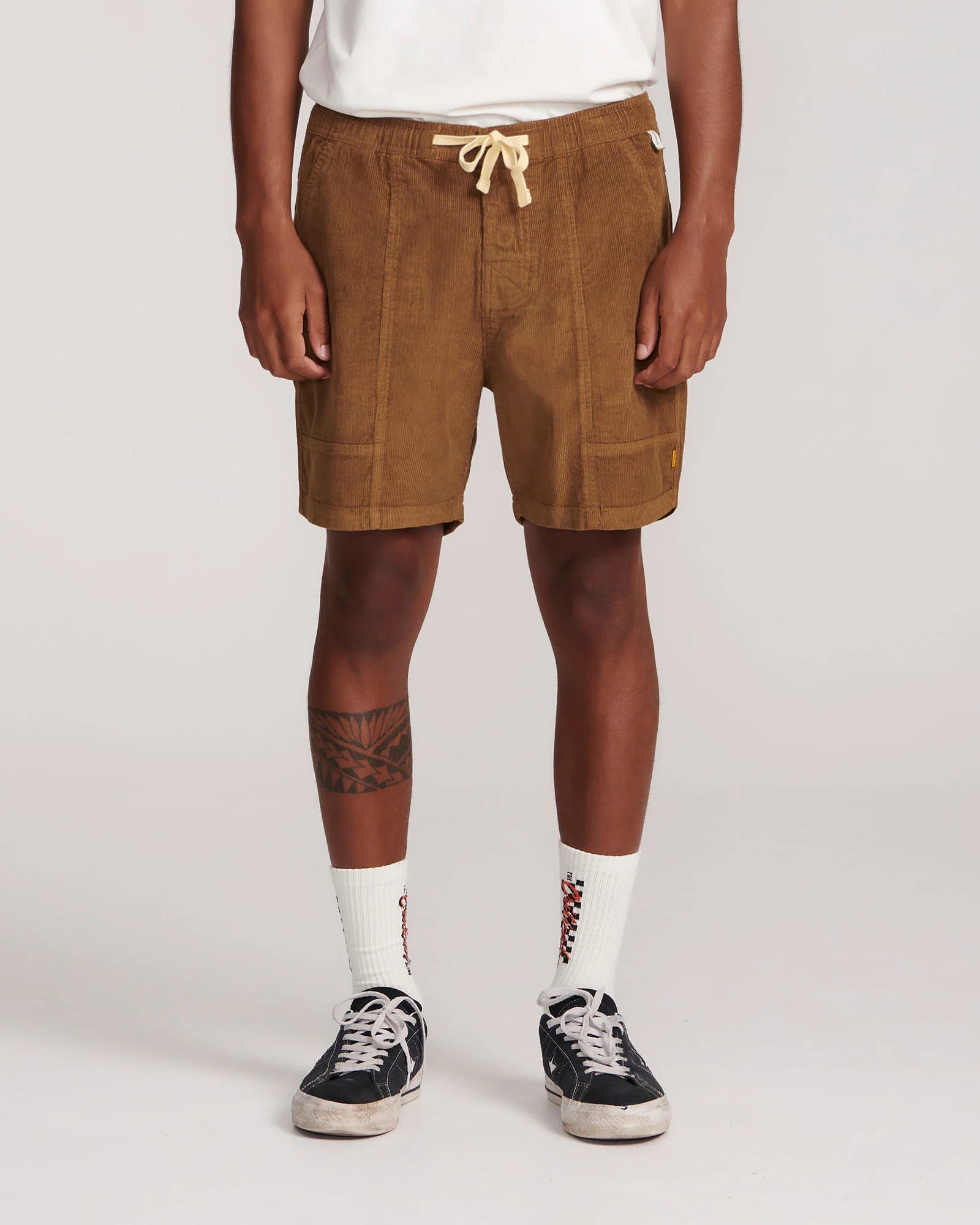 ALL DAY CORD WALK SHORT | CINNAMON