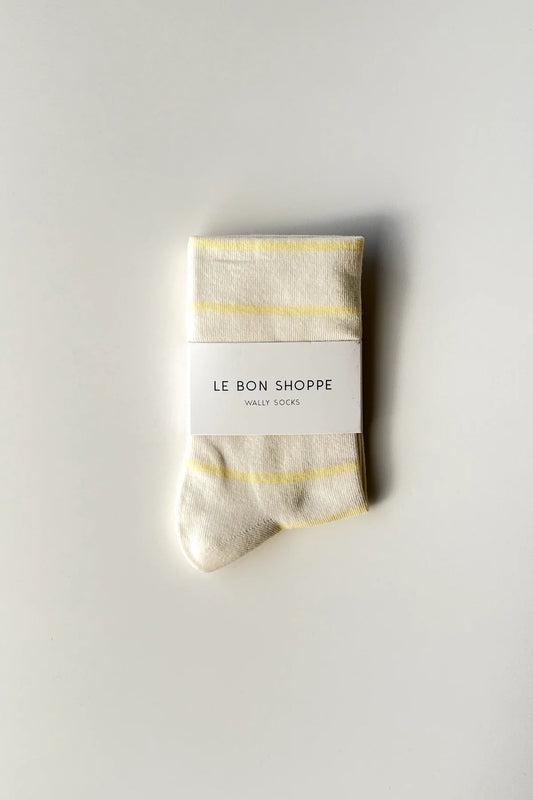Le Bon Shoppe Wally Socks Lemon