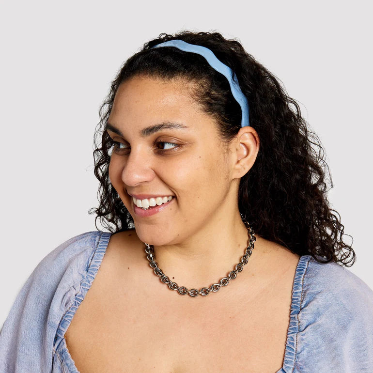 WAVY HEADBAND | PERIWINKLE