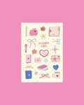 CRAFTY GIRL A5 STICKER SHEET | NANY CRAFT