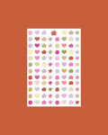 A5 MINI BUTTONS STICKER SHEET | NANY CRAFT