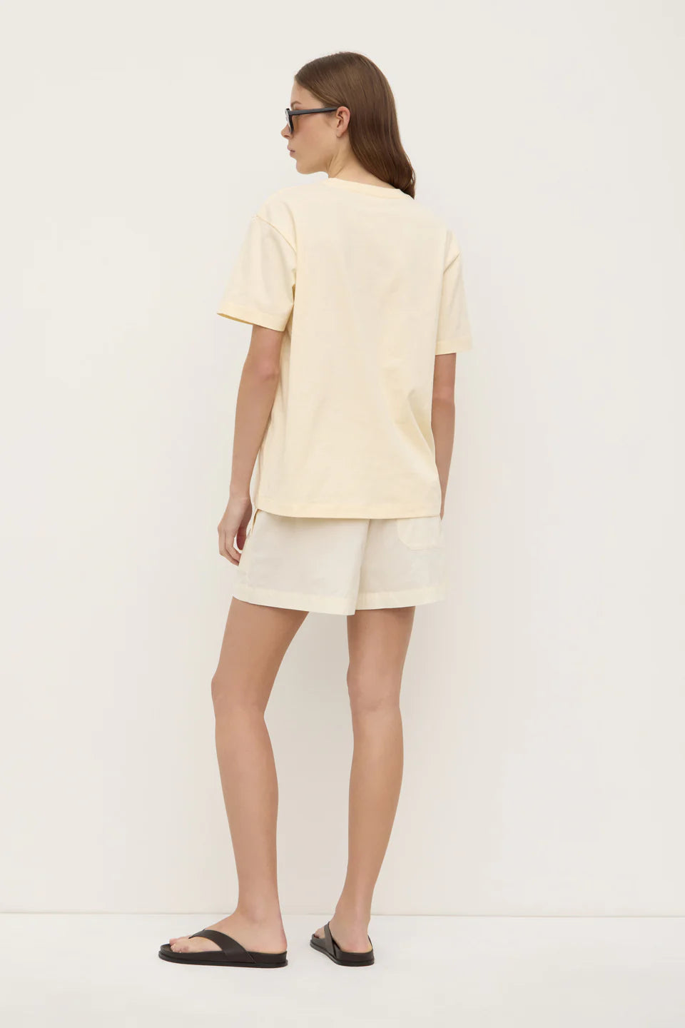 WOMENS ORGANIC BASE TEE | BUTTER