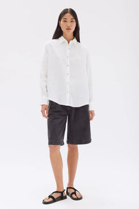XANDER LONG SLEEVE SHIRT | WHITE