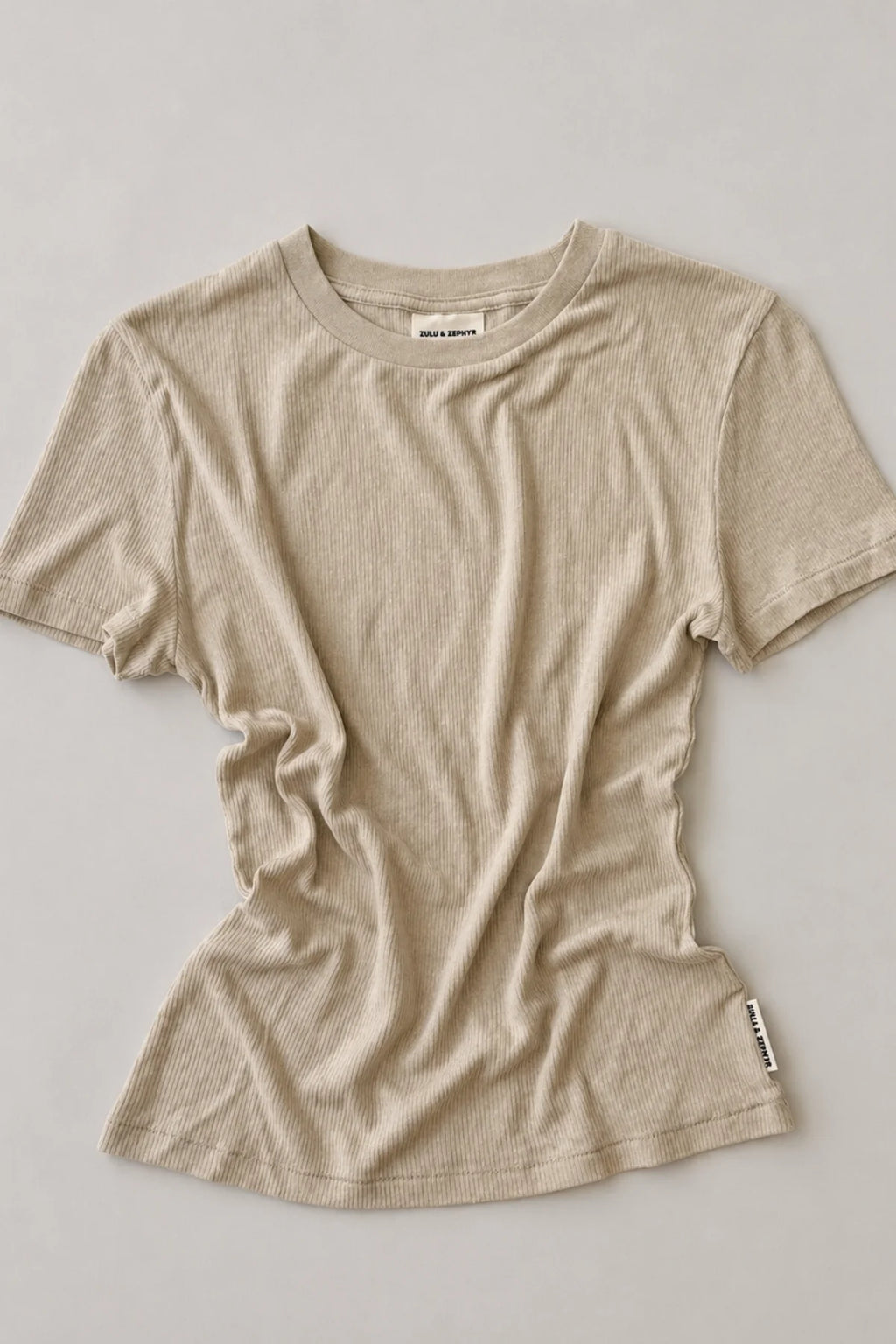 Zulu & Zephyr Rib Hemp Jersey T-Shirt