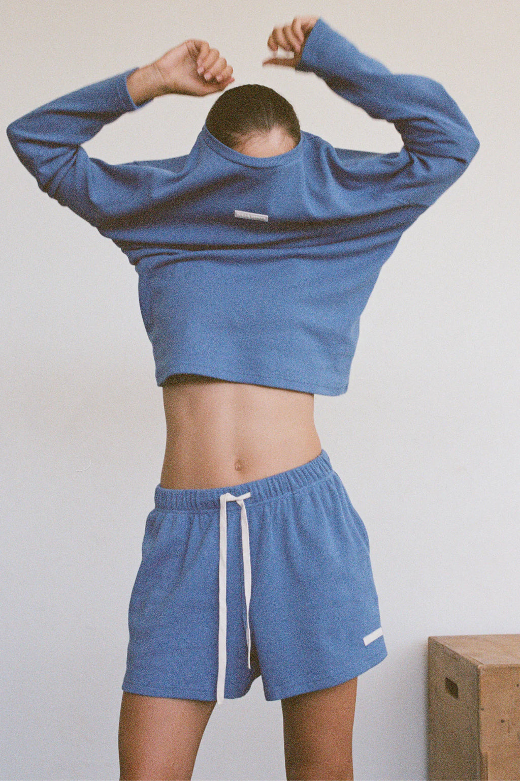 Zulu & Zephyr Waffle Sport Shorts Blue