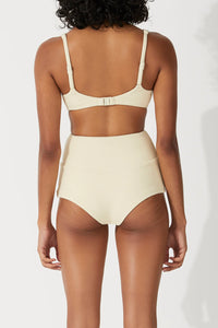 TOWELLING BOY SHORT | SAND