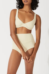 TOWELLING BOY SHORT | SAND