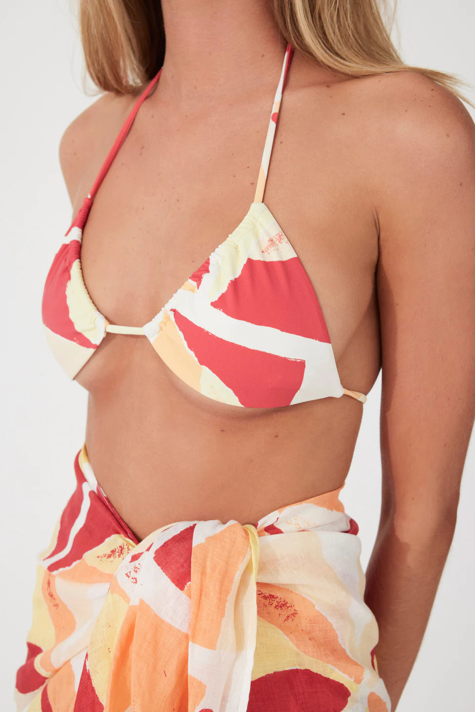WAISTED FULL BRIEF | SUNSET TILE