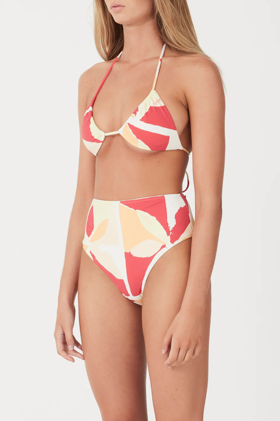 HALTER TOP | SUNSET TILE