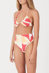HALTER TOP | SUNSET TILE