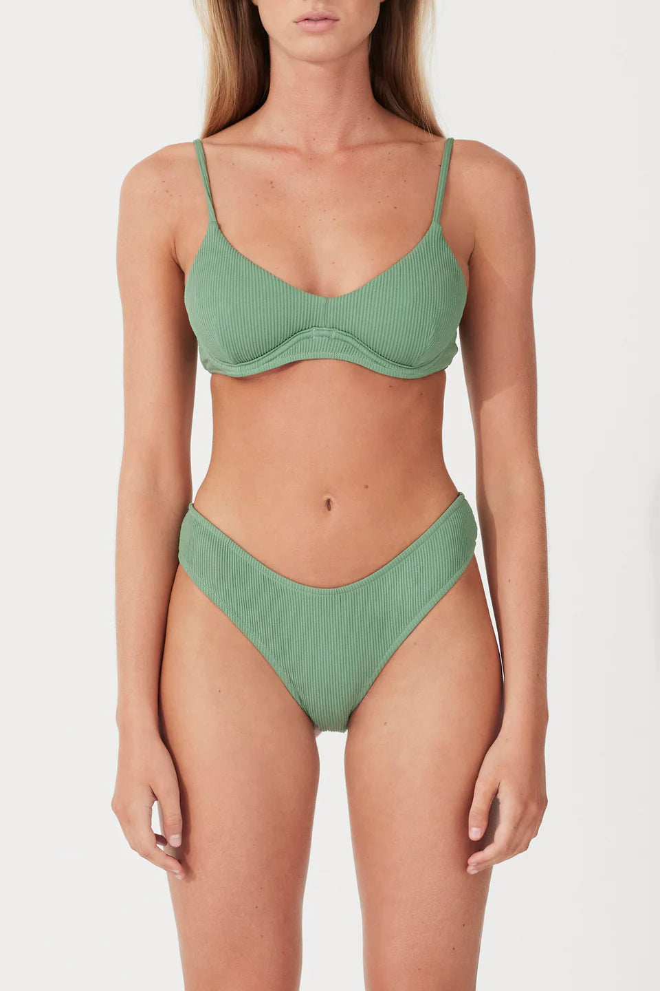RIB BRALETTE | MYRTLE