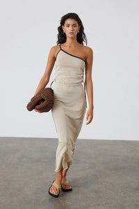 STONE CONTRAST KNIT CROP TOP