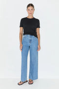 Zulu & Zephyr Rib Hemp Jersey T-Shirt Black