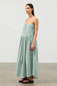 TALLOW PIN STRIPE COTTON | DRESS