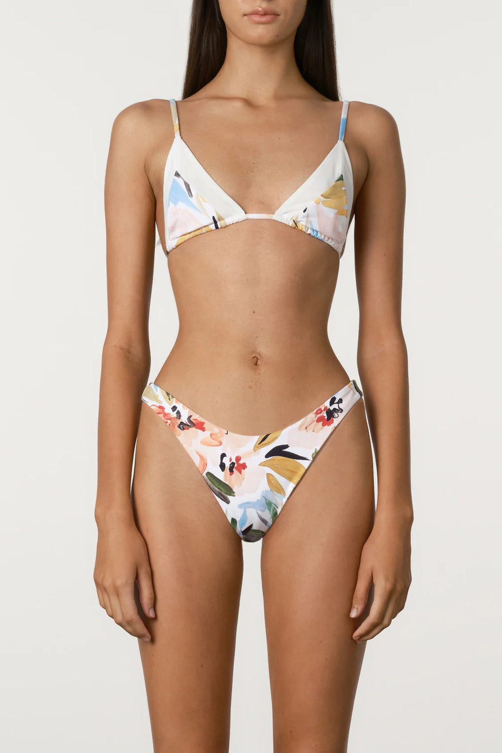 PANELLED TRIANGLE | SUMMER FLORAL