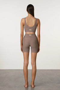 WAFFLE 7 INCH BIKE SHORT | CAROB