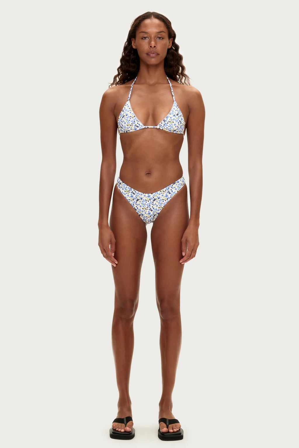 CURVE BRIEF | BLUE FLORAL