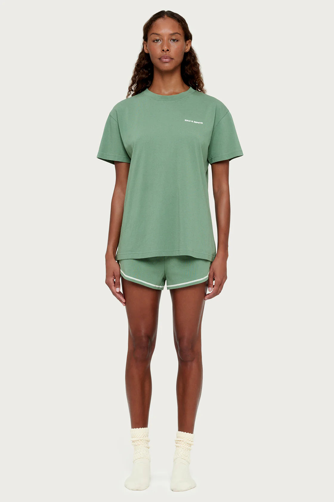 JERSEY SHORT | SAGE GREEN