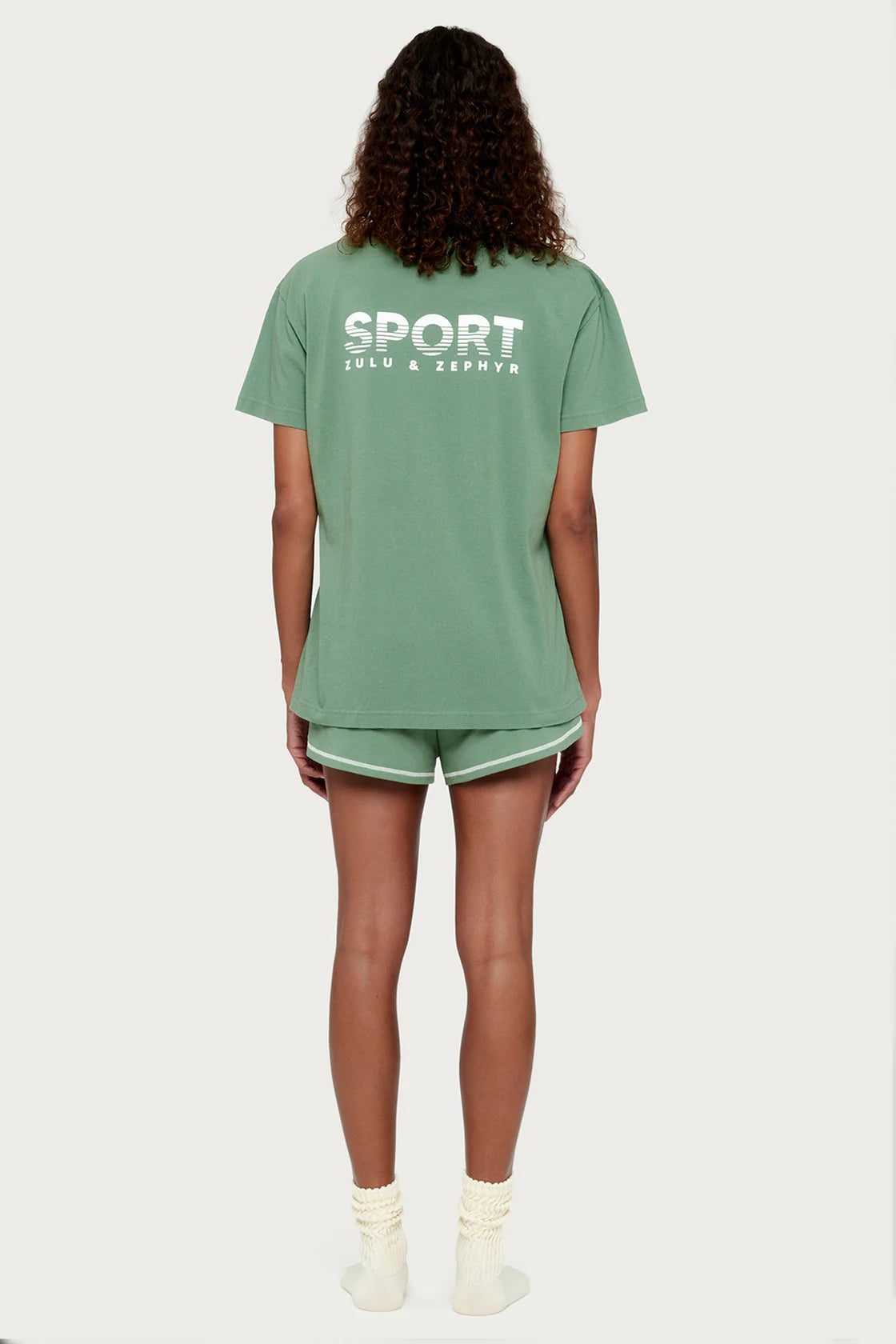 SPORT T SHIRT | SAGE GREEN