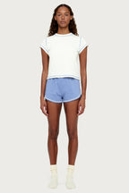 JERSEY SHORT | DENIM BLUE