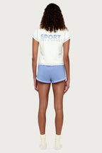 JERSEY SHORT | DENIM BLUE