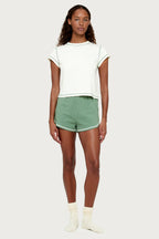 JERSEY SHORT | SAGE GREEN