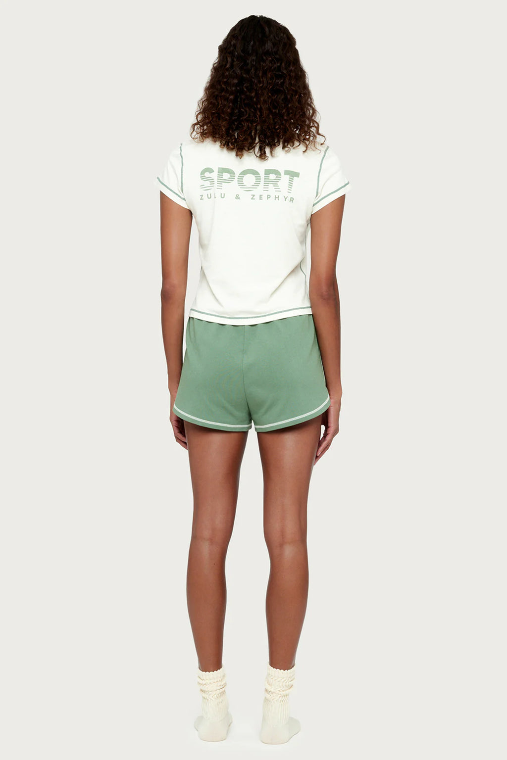 JERSEY SHORT | SAGE GREEN