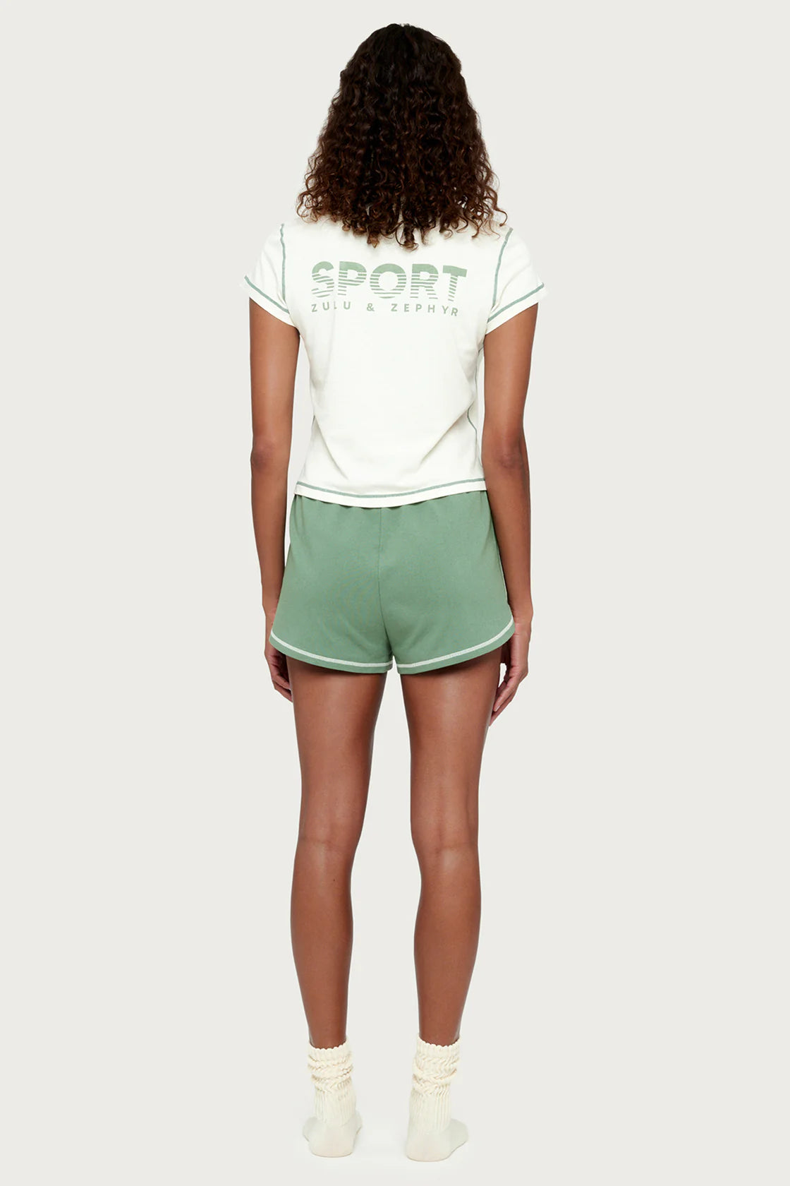 JERSEY SHORT | SAGE GREEN