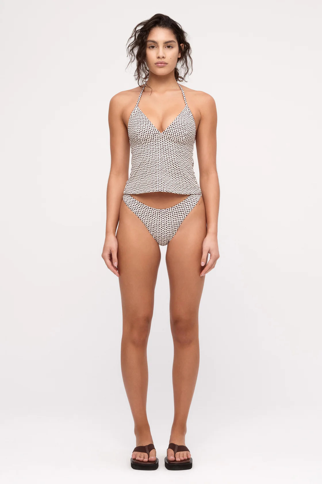 HALTER TANK TOP | NATURAL SPOT
