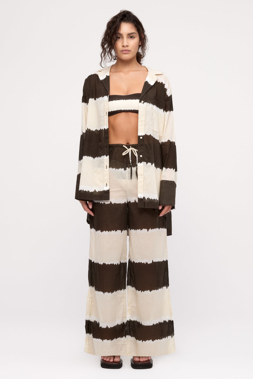 SHIRT | TIE DYE STRIPE