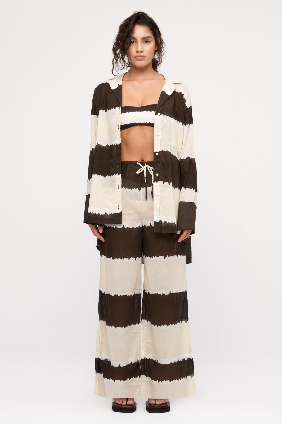 SHIRT | TIE DYE STRIPE