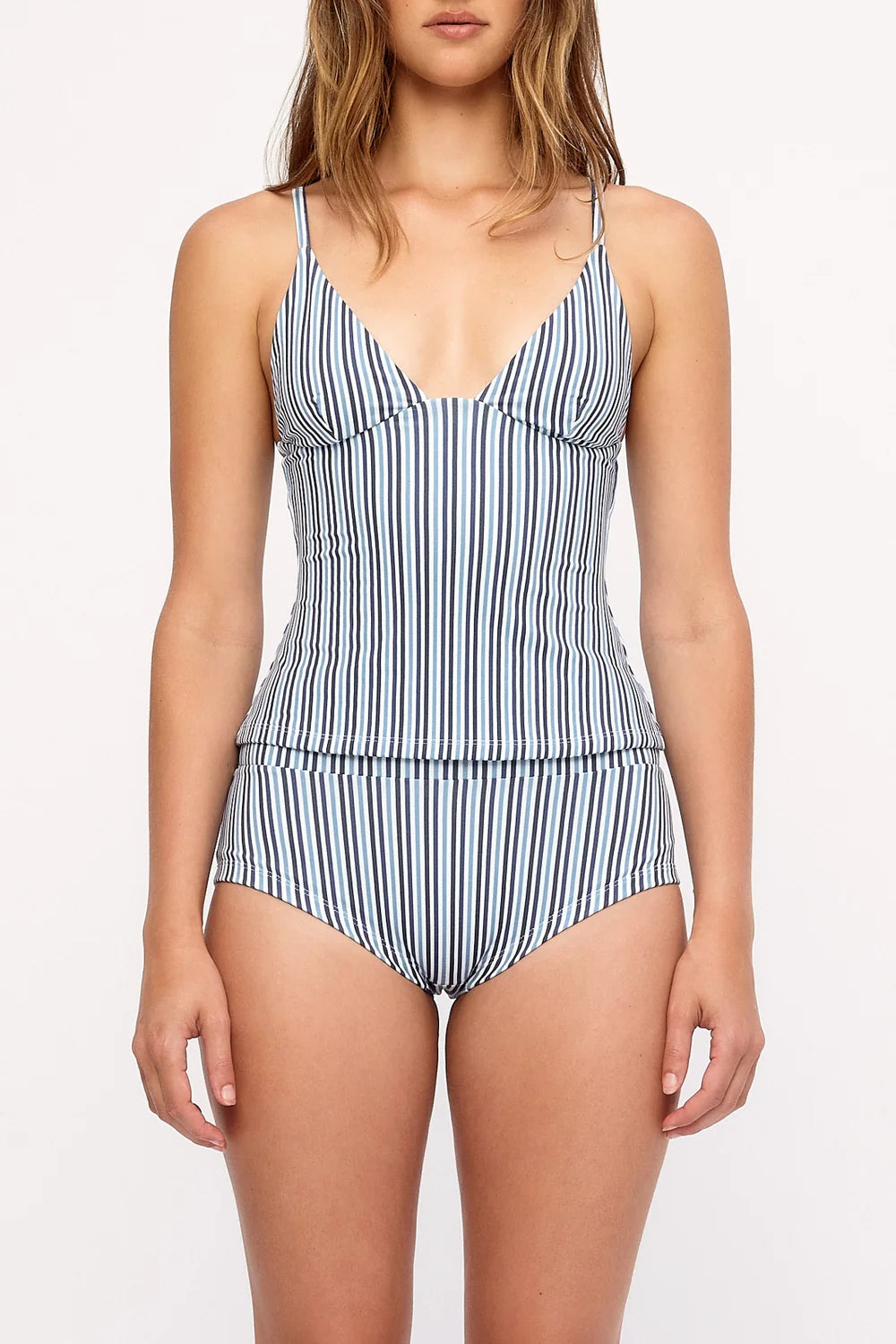 Zulu & Zephyr Blue Stripe Tank Top