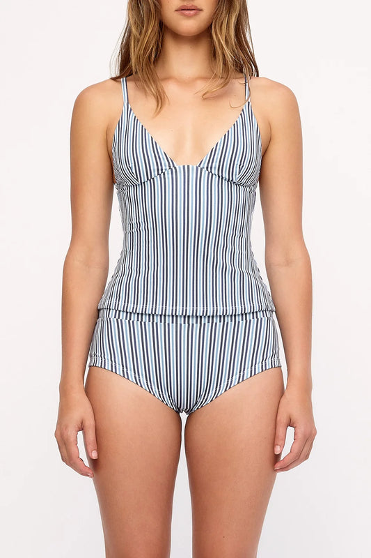 Zulu & Zephyr Blue Stripe Tank Top