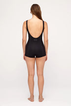 Zulu & Zephyr 2 Inch Bodysuit Black Tonal