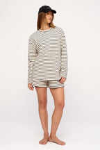 Zulu & Zephyr Jersey Sport Short Black Stripe