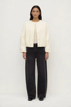 Assembly Label Zoie Padded Bomber Jacket