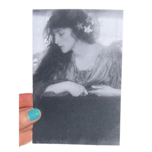 Astral Weekend Postcard Portrait of a Day Dreamer
