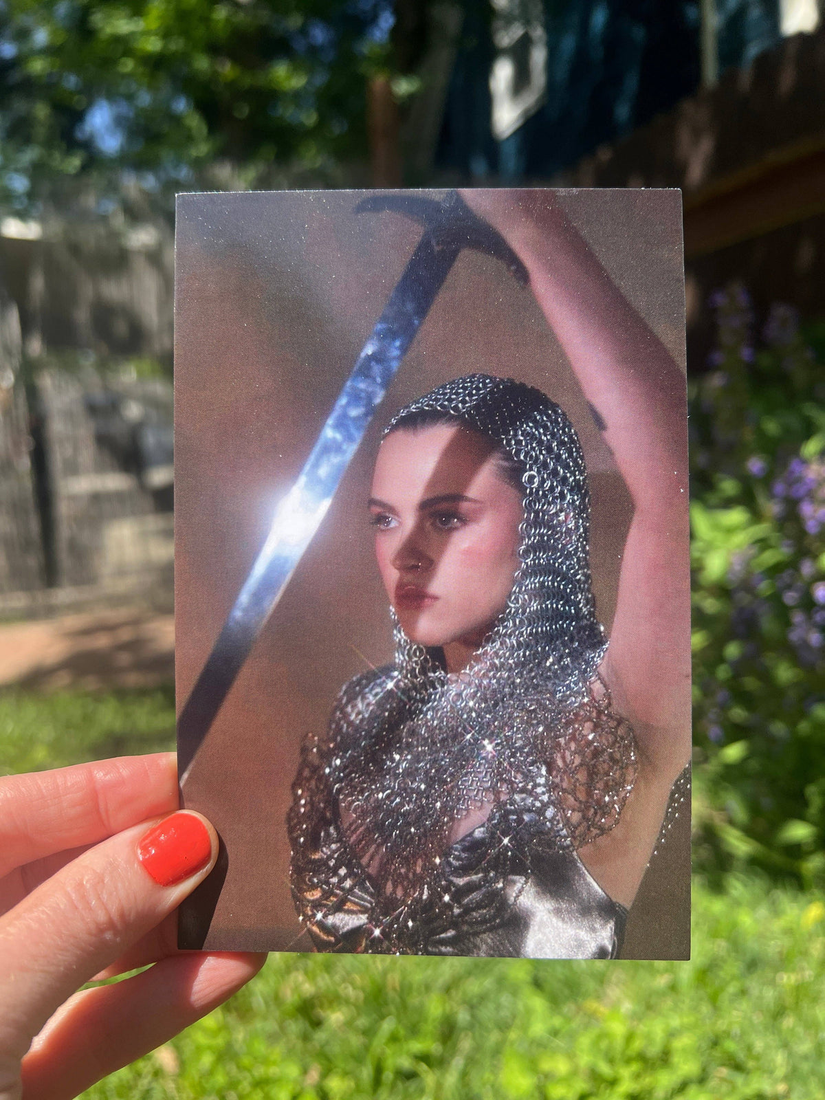 Astral Weekend Postcard Joan of Arc