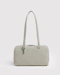 BAGGU NYLON BOWLER BAG | SAGE STRIPE